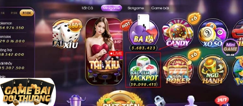 Giới thiệu về tựa game Bầu Cua Jackpot Sam86