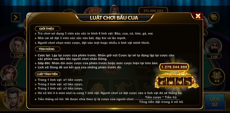 Luật chơi lắc xí ngầu hấp dẫn 