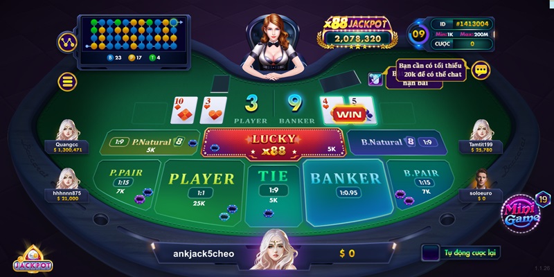 Hướng dẫn cách chơi Baccarat online tại RikVip